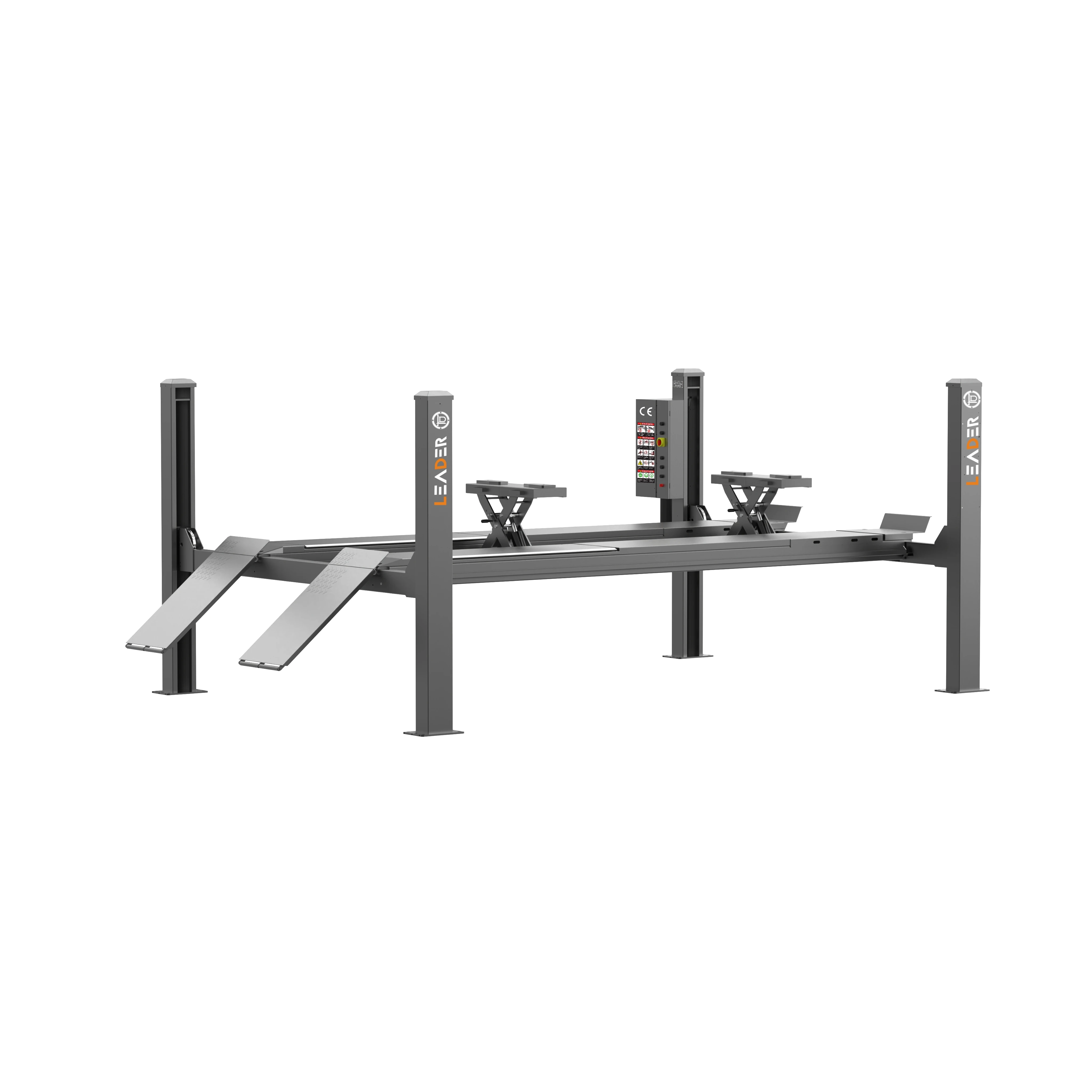 High Quality Four Post Hydraulic Car Lift CE Certified Factory Manufacturer Price 10 Year Warranty 4000kg Lifting Capacity