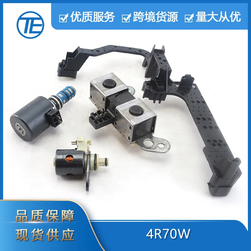 

Подходит для деталей двигателя Ford 4R70W 4R75W F8AP-76431A, электромагнитный клапан трансмиссии, набор из 4 предметов
