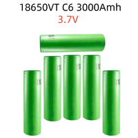 Premium - Grade 18650 VTC6 3.7V 3000mAh 30A Li - ion Battery & Charger Set for Monitoring Flashlights