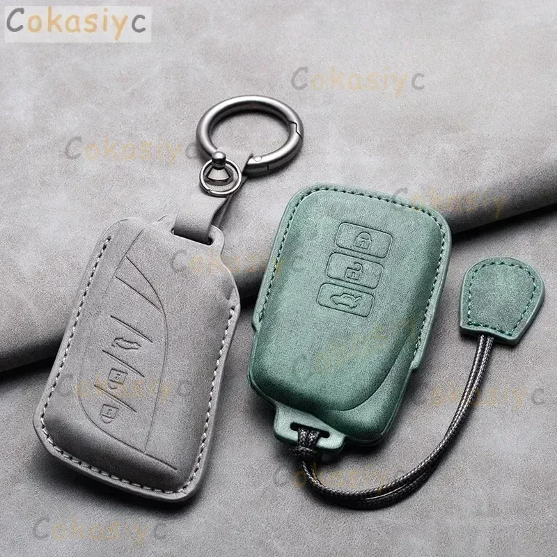 Leather Car Key Cover Case Holder For Lexus NX IS RX ES GX LX LS UX GS 200 260 300 350 NX200 NX300 RX350 ES300 Key Accessories