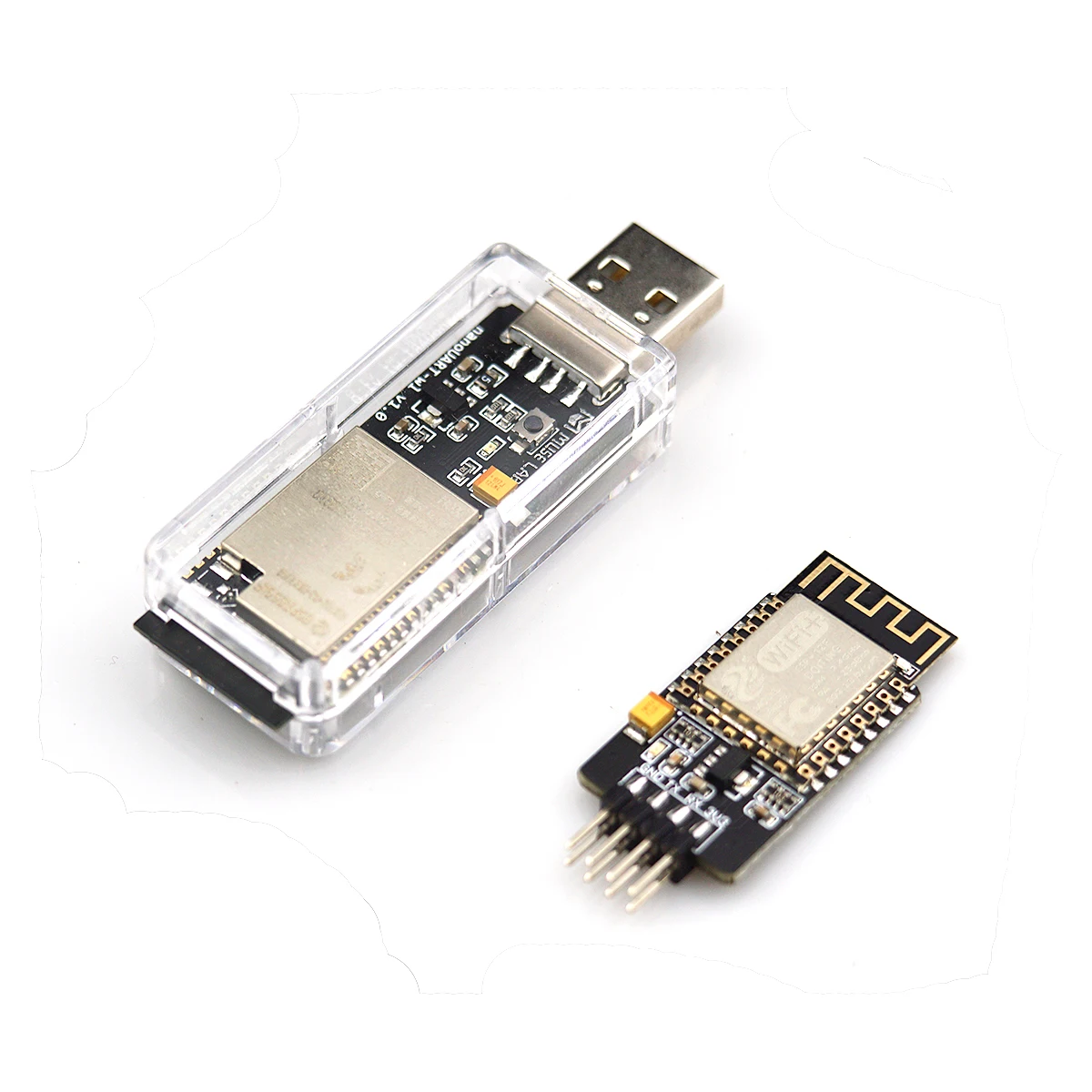 It is suitable for in-car wireless serial port module USB to TTL converter 2.4GHz USB to serial port