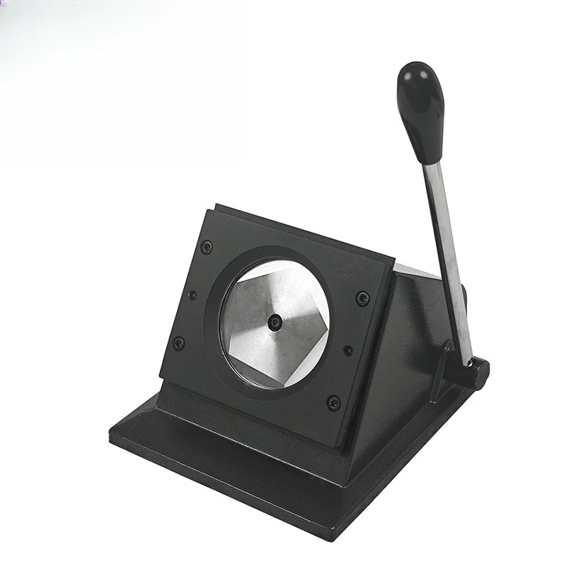 Button Pneumatic Double Flash Badge Machine Round Badge Pneumatic Automatic Punching Machine