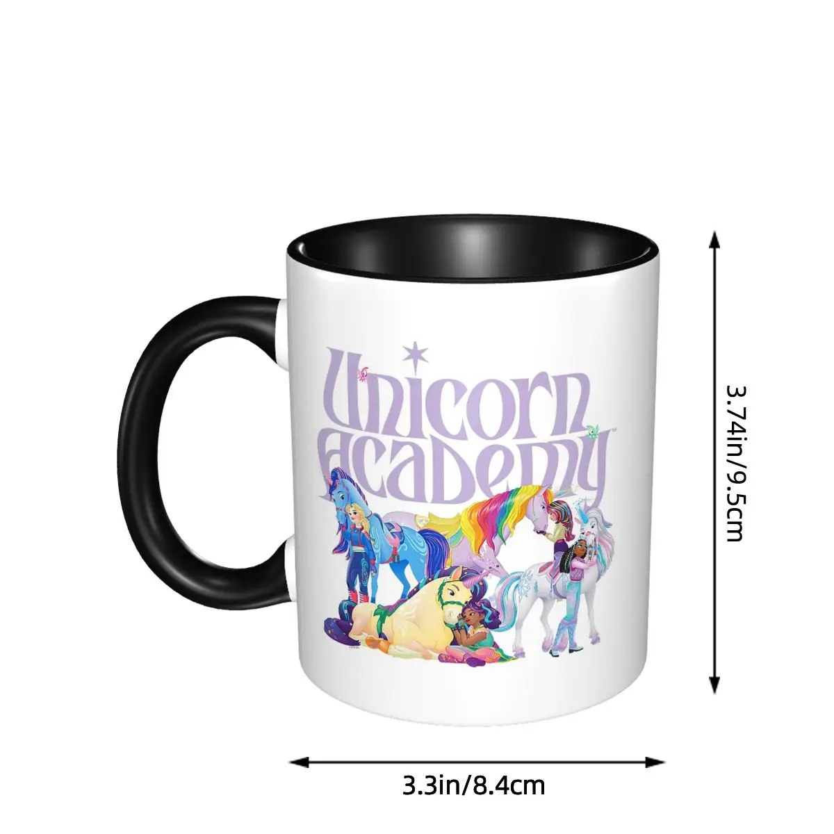 Unicorn Academy Sophia Wildsta Mug Funny Ceramic Coffee Cups Tea Mugs Milk Cup Drinkware Gift for Friends