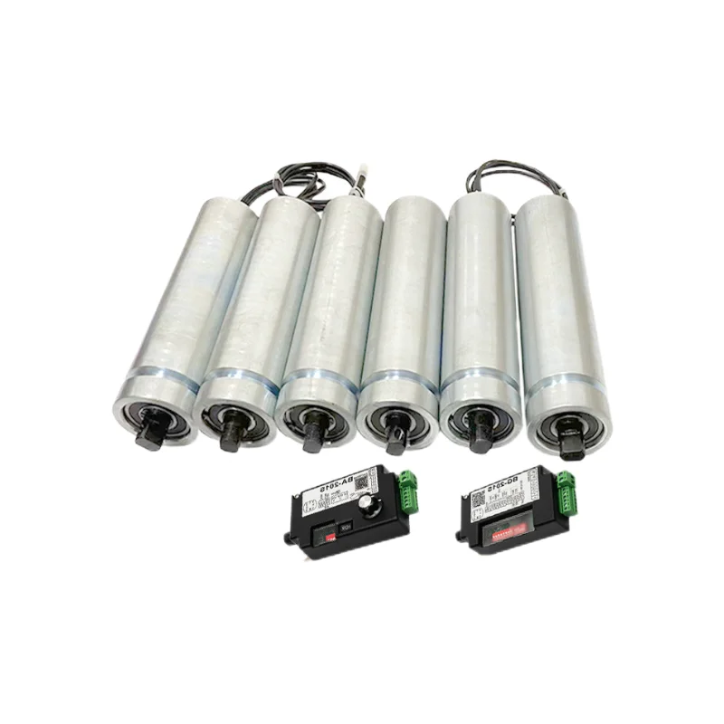 DC brushless 24V/48V drum motor for conveyor belt sorting and assembly line drive rollers