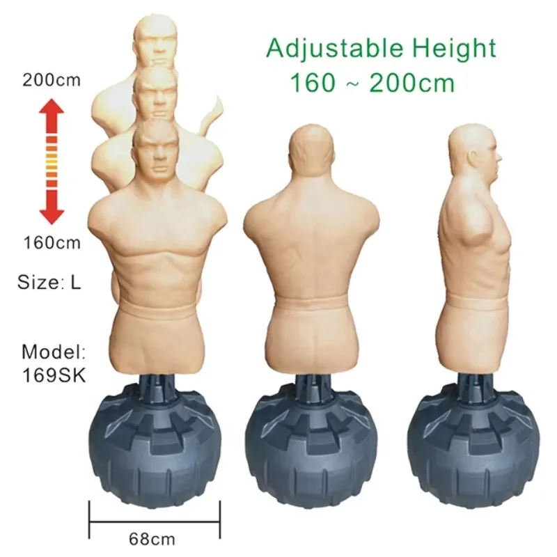

Регулируемая и настраиваемая силиконовая тренировочная мишень для боксерских манекенов и мешки с песком для боксерского оборудования