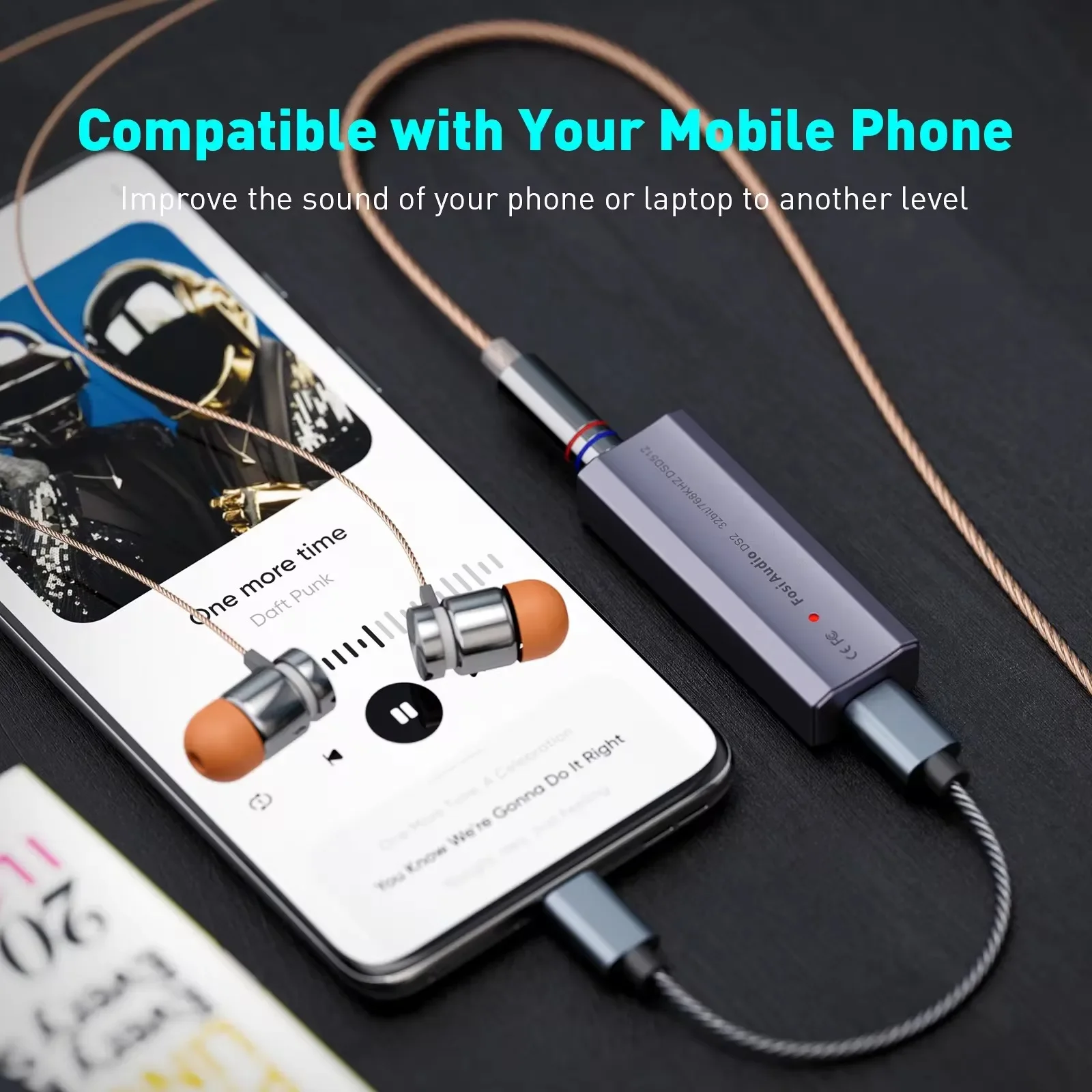 Fosi Audio DS2 USB-…