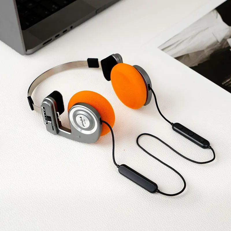 

Новые модные ретро-наушники 2026 года: беспроводная Bluetooth-гарнитура с микрофоном, стильный дизайн для использования на улице, путешествий и фотосъемки