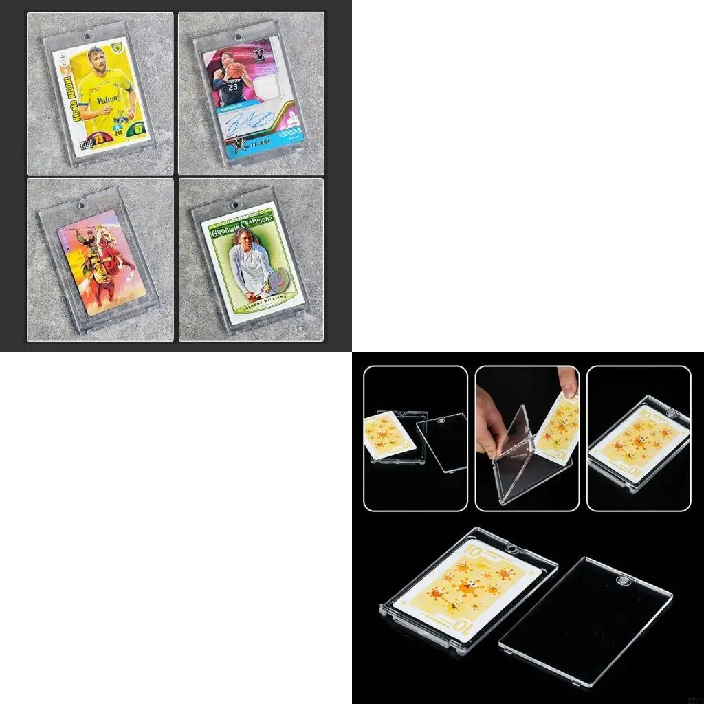 Держатель-для-магнитных-карт-протектор-для-коллекционных-карт-акриловый-держатель-для-карт-бейсбольная-карточка