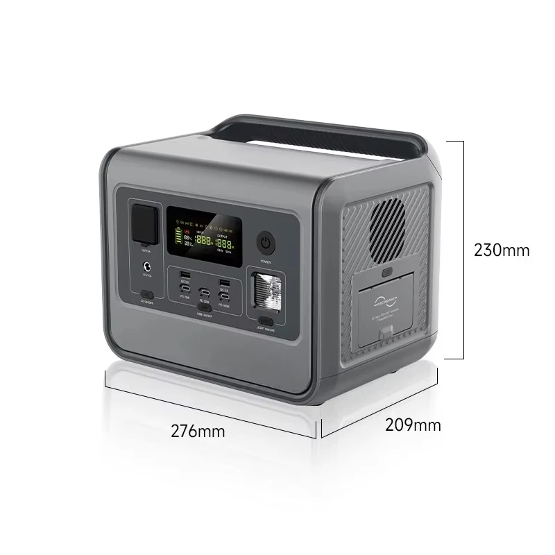 بنك طاقة محمول يعمل بالليثيوم بقدرة 800 وات 512 وات في الساعة بسعة كبيرة مصدر طاقة خارجي للتخييم ومحطات تخزين السيارات المحمولة #3