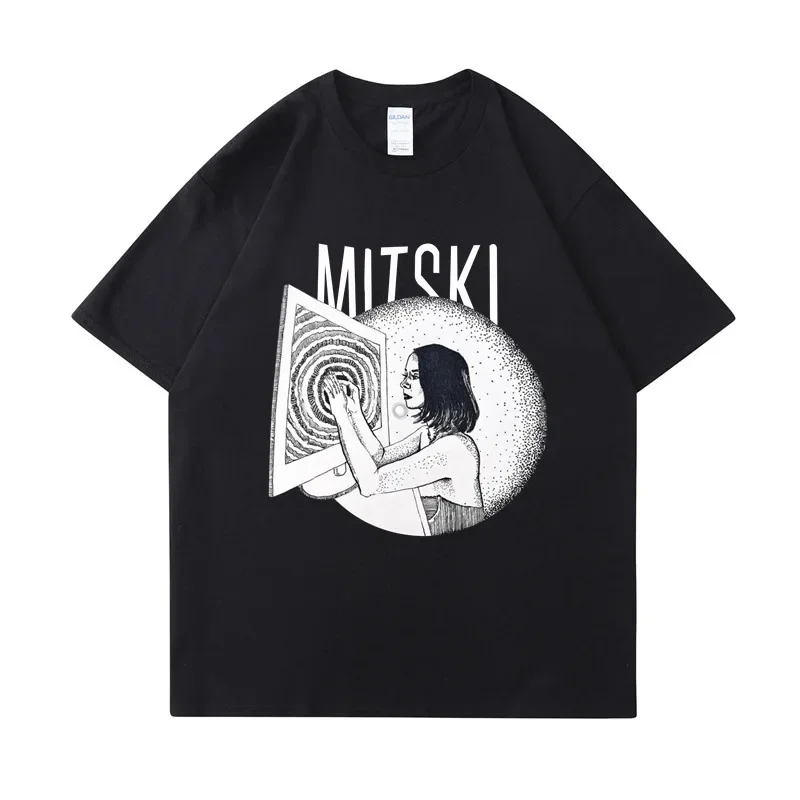 

Summer Mitski Laurel Hell Bury Me At Makeout Creek Graphics Women T Shirt Music Artist Indie Music Be The Cowboy Nobody T-shirts