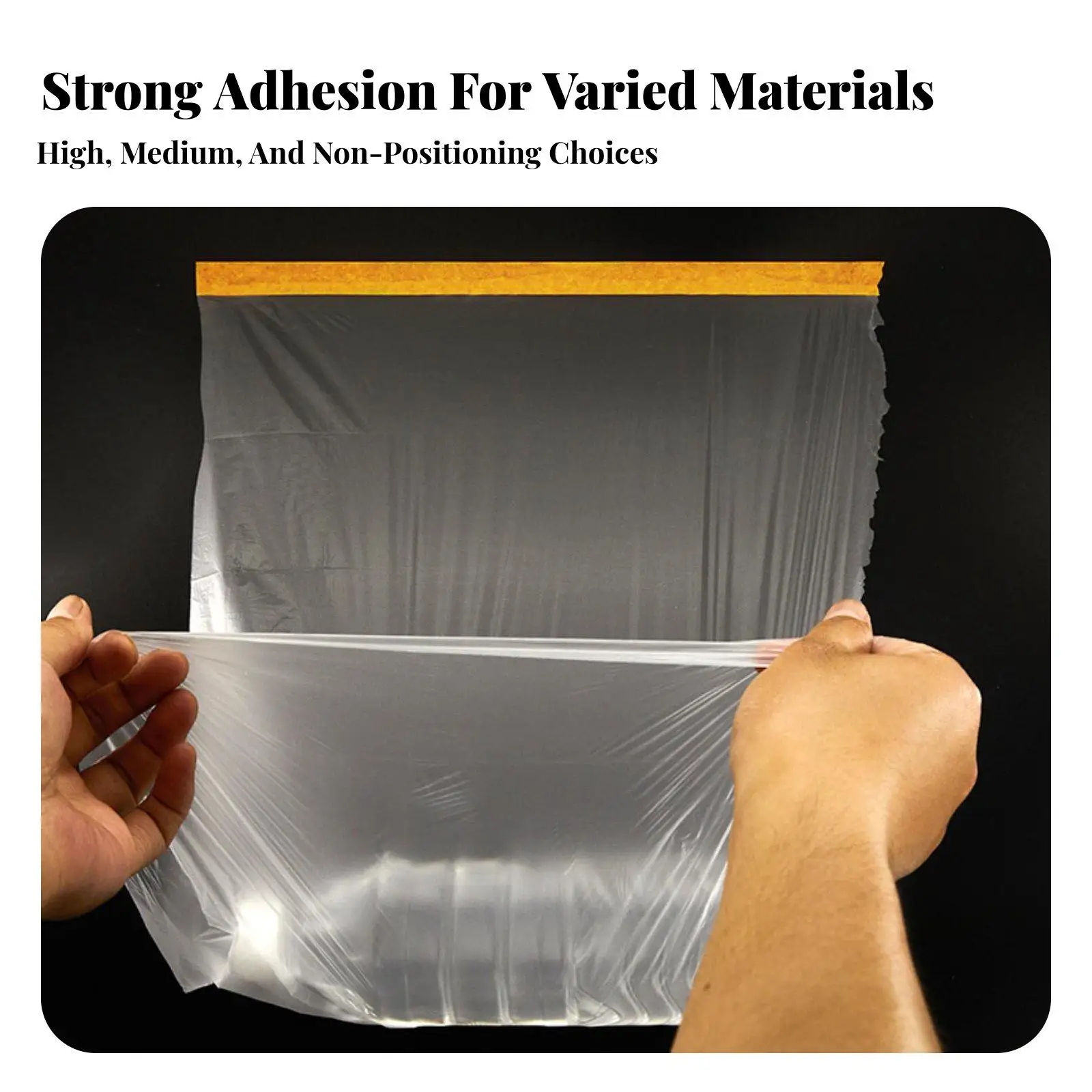 Pre-taped Masking Paper HDPE Film for Clean Painting and General Construction Use