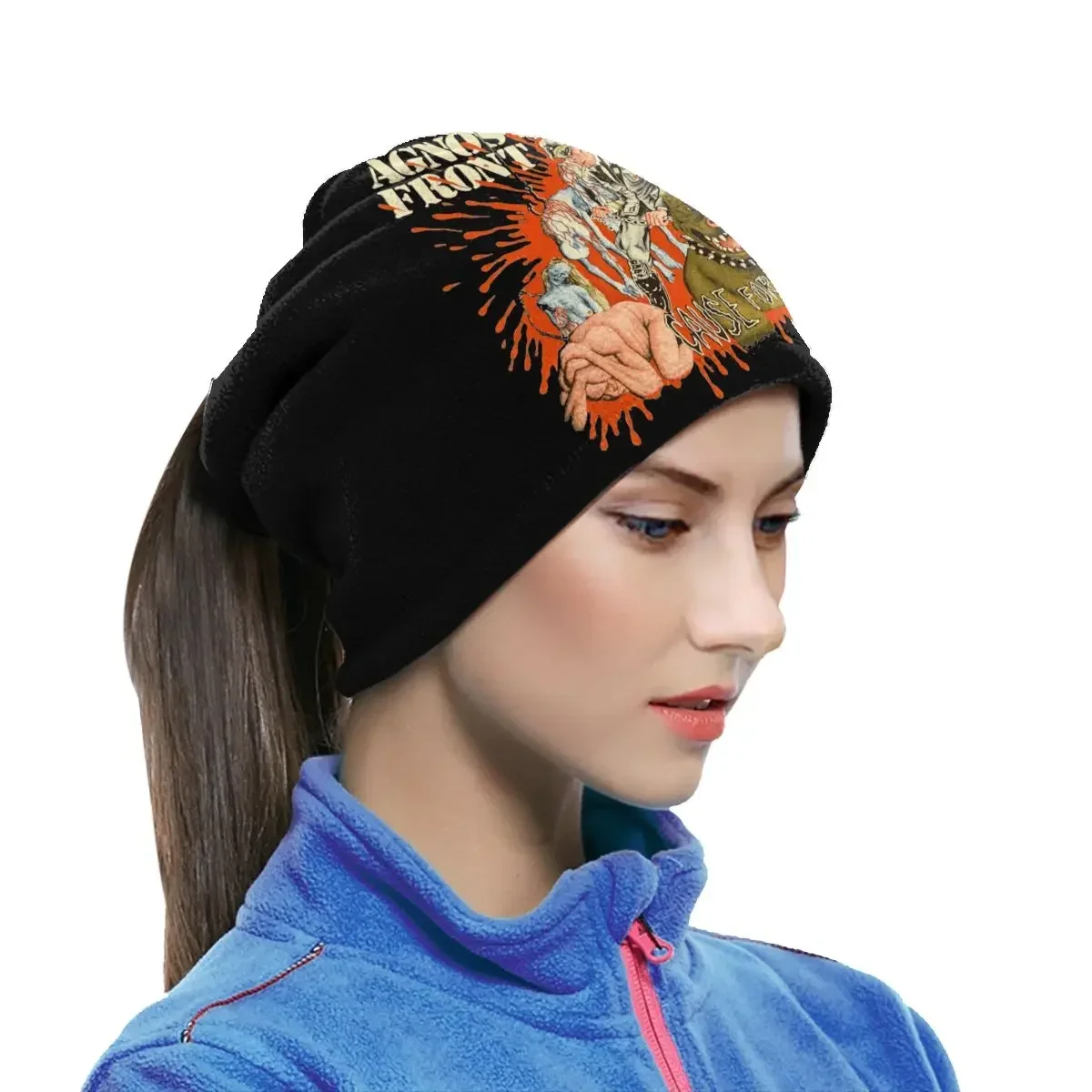 Agnostic Front Tour Cro Mags 1986, Warzone Sick Of It, все гетры из микрофибры, бандана, шарф, теплый шарф