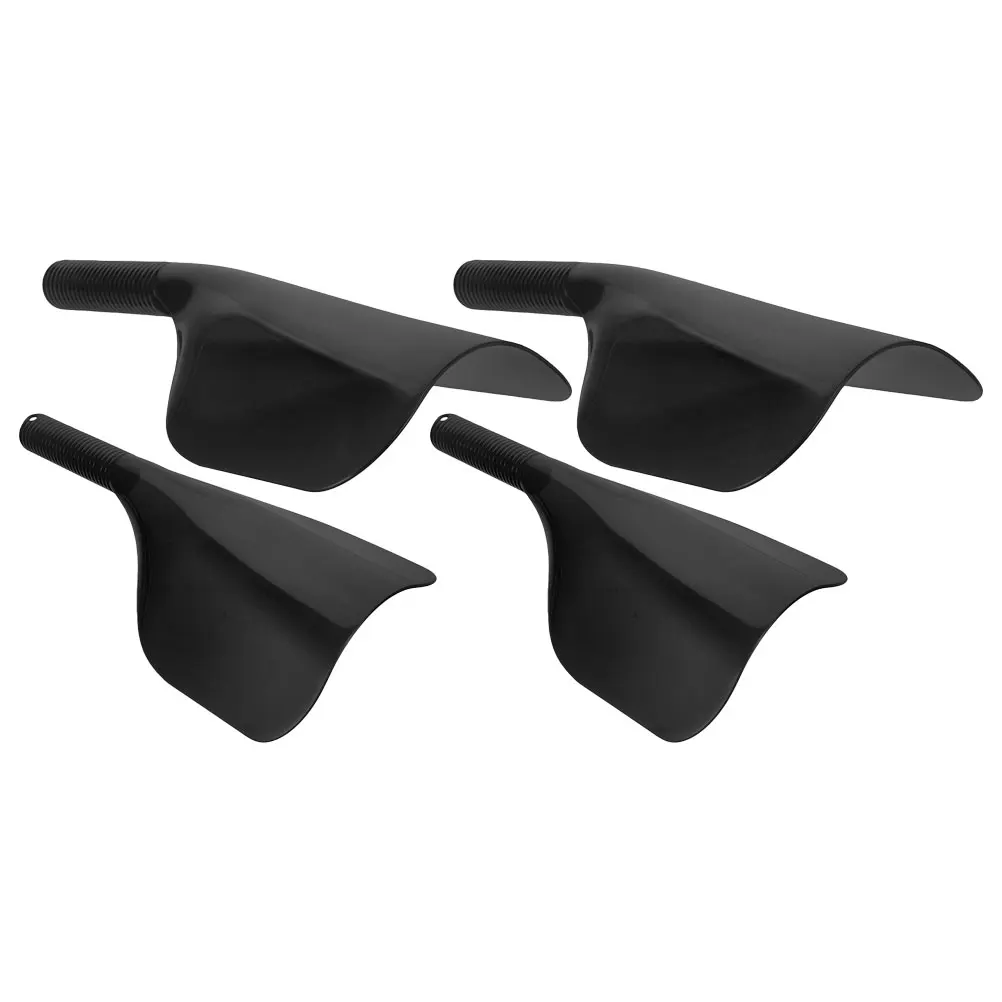 

4pcs Hair Dye Face Mask Reusable Hair Spray Cover Lightweight Salon Barber Shield with Handle for Hairdressing Protection