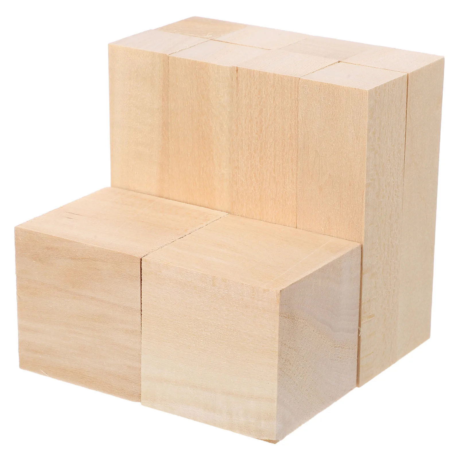 

10Pcs Basswood Carving Blocks Smooth Texture Unfinished Wooden Blocks for Whittling DIY Crafts Beginners Woodworkers Fine Grain