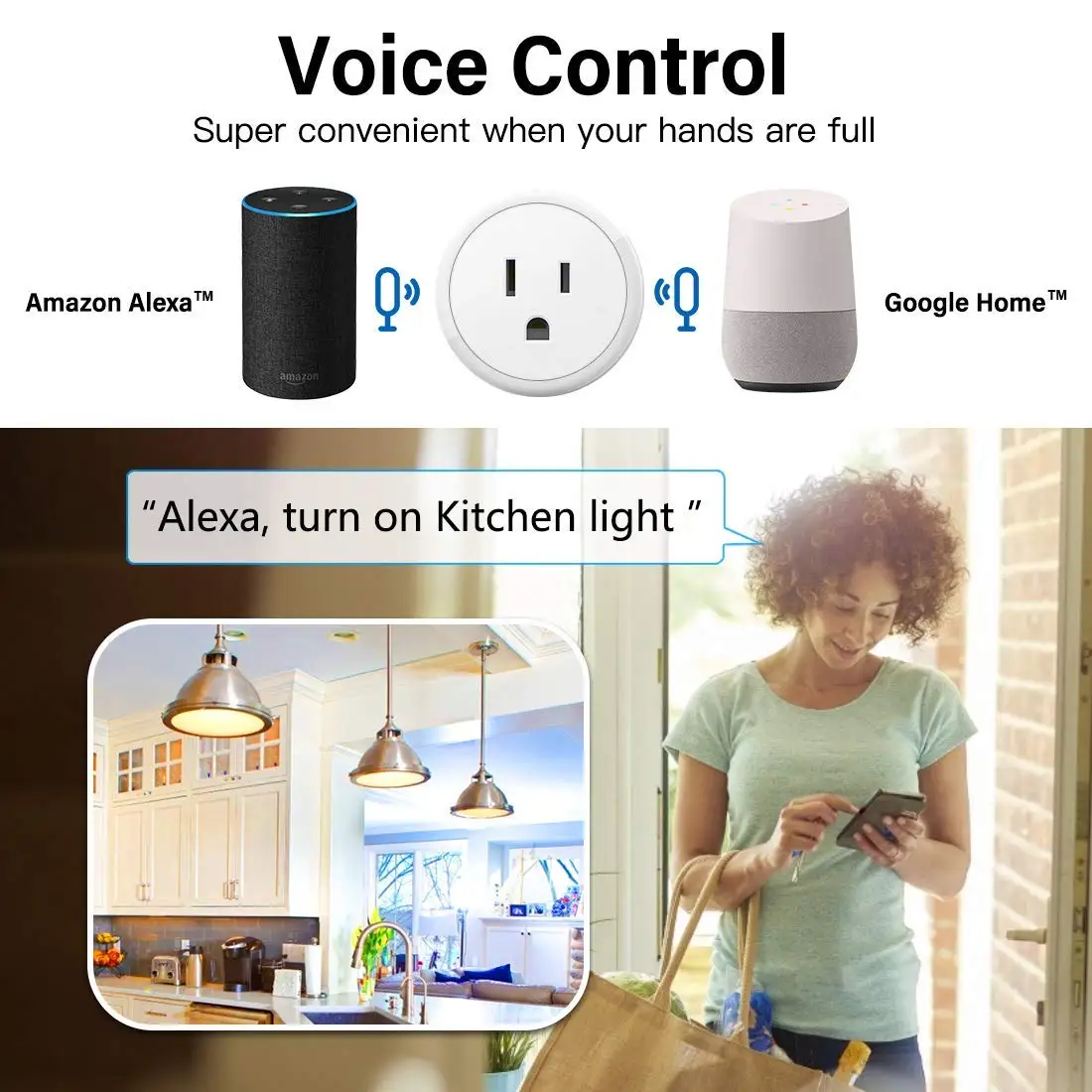 FROGBRO Tuya スマートWiFiプラグ ミニスマートコンセント Alexa、Googleアシスタント対応 ハブ不要 ETLおよびFCC認証済み 2.4GHzのみ