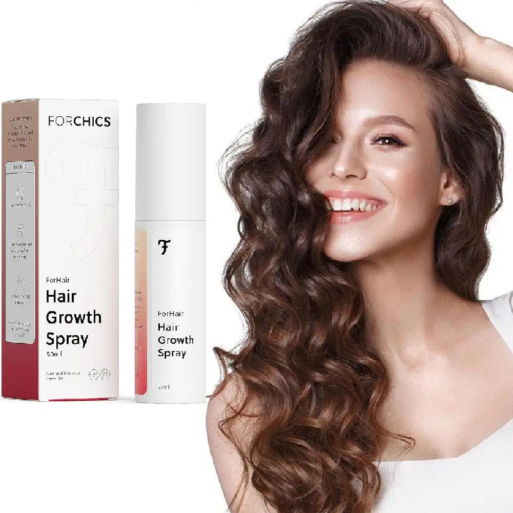 

50ml Hair Growth Spray Repairing Damage Preventing Hair Loss Not Greasy Nourishing Scalp Hair Care Products