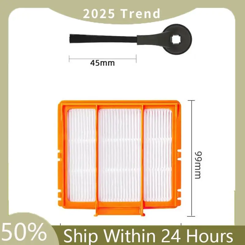 A75X Top Replacement Mop Brush Filter Kit For Shark RV2610WA RV2620WA RV2410WD AV2610WA AI Ultra 2-In-1 Robot Vacuum Part