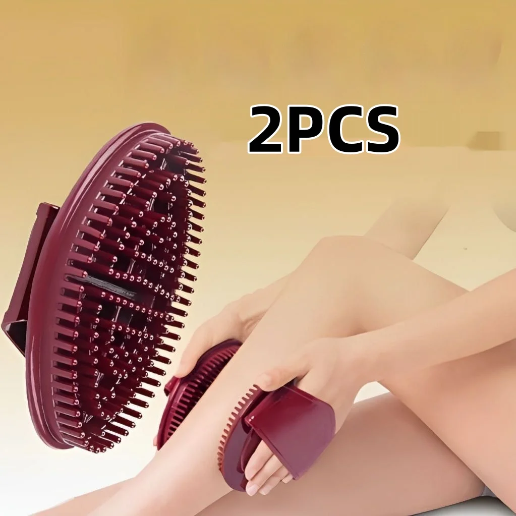 2Pcs Scorpion Comb Manual Massage Meridian Brush Silicone Five-Element Meridian Brush Glove Design Eco-Friendly Material Smooth Brush Design for Home Leisure Massage Soft and Comfortable Can Be Used All over the Body