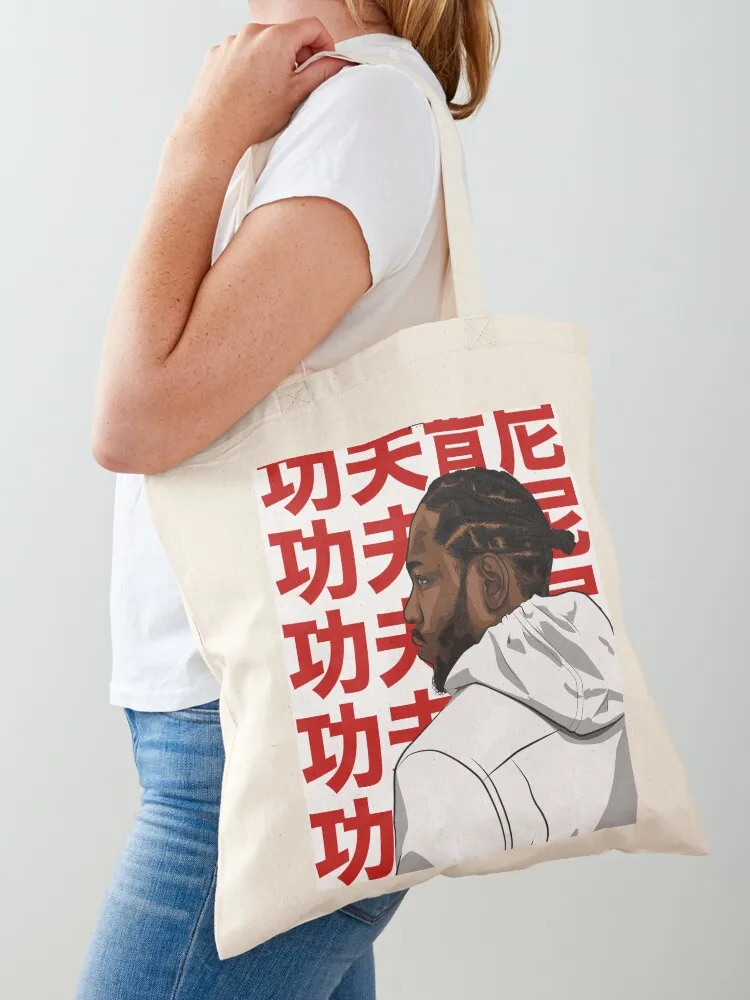 KENDRICK LAMAR (KUNG FU KENNY) Tote Bag personalized tote bag Handbags women bags woman 2025 Canvas Tote Bag