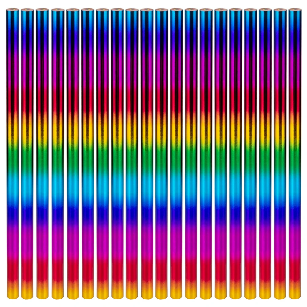 12-48 قطعة فرشاة الرسم بأربعة ألوان قوس قزح لحفلة عيد ميلاد الأطفال رياض الأطفال كرنفال المنزل حفلة عيد الميلاد هدية مكافأة #6