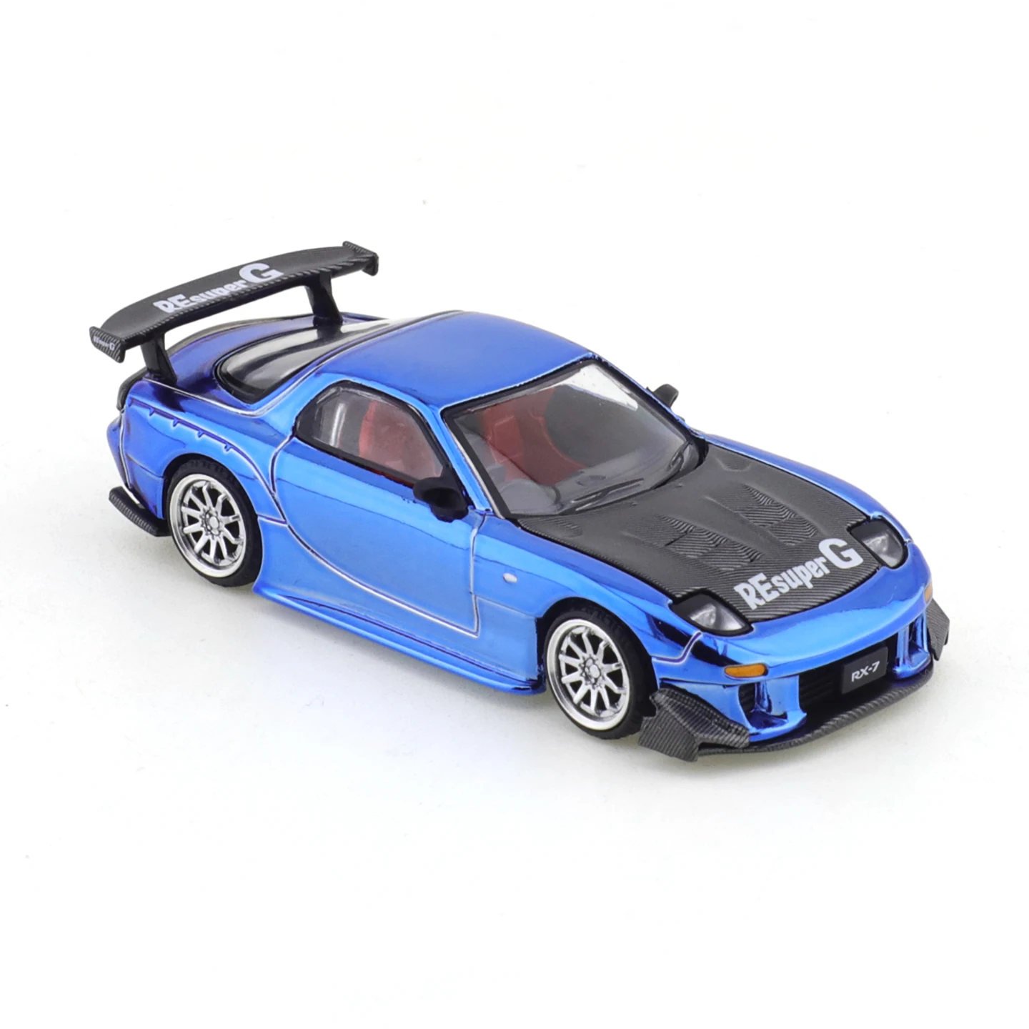 Xcartoys 1/64 MAZDA RX7 RE AMEMIYA WIDE BODY Car Alloy Toys Motor Vehicle Diecast Metal Model Kids Xmas Gift Toys for Boys