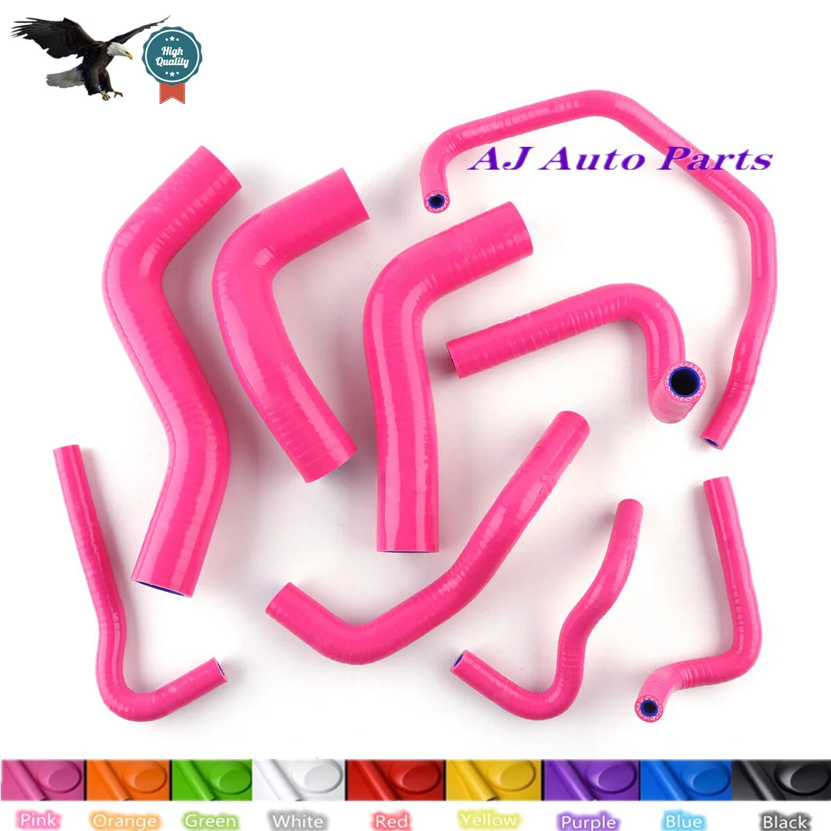 

Silicone Radiator Hose For 1989-1993 MAZDA Roadstar Miata MX-5 NA6CE B6ZE（3-PLY Hose ）