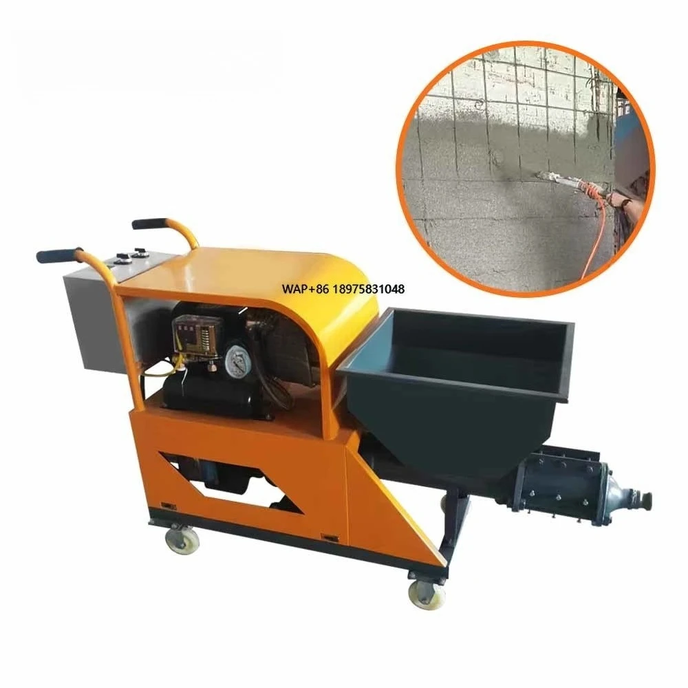 Cheap Price Concrete Spraying Machine Mortar Spraying Machine Easy Movable Mortar Sprayer