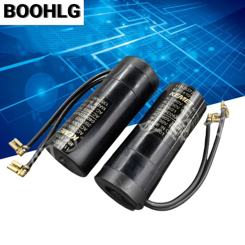 

1PCS compressor starting capacitor 40uF 260VAC 040MD26ABMK0DAN