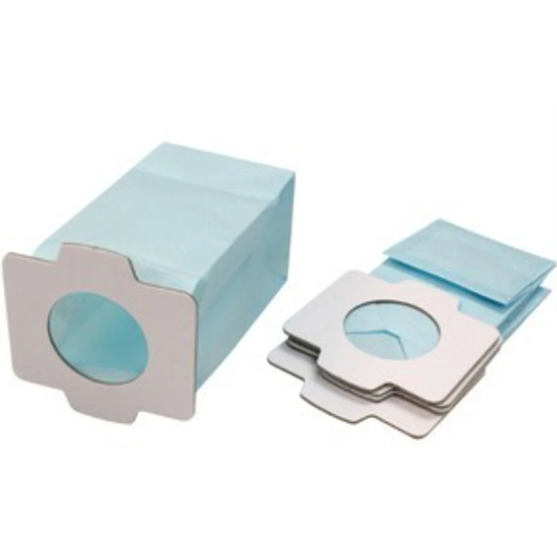 5er-Pack Ersatz-Staubsaugerbeutel, kompatibel mit Makita CL102 CL104 CL107 CL182 Vakuum-Müll-Sammelbeutel