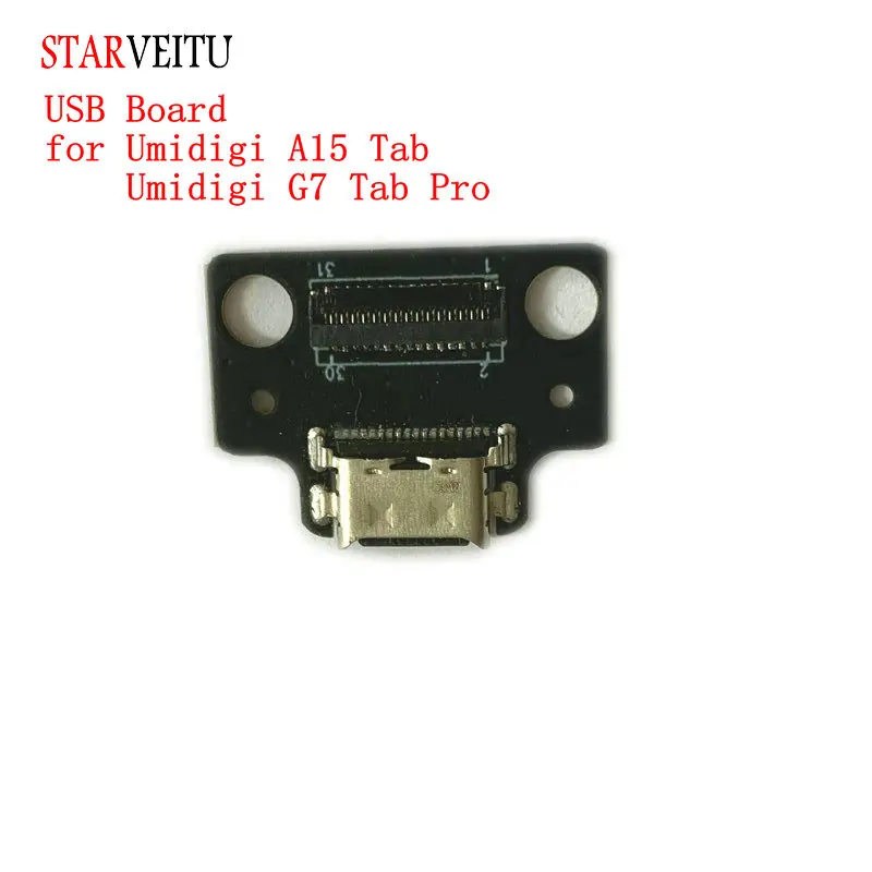 Placa USB para Umidigi A15 Tab G7 Tab Pro Original tipo C conector de base de carga tableta piezas de reparación de teléfonos móviles