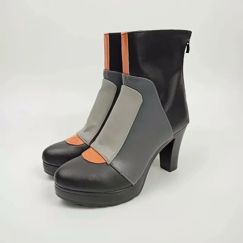 RealCos Game NIKKE آلهة النصر أنيس تأثيري الأحذية يوني القتالية زي هالوين النساء الزي الأحذية الدعائم مخصص #4