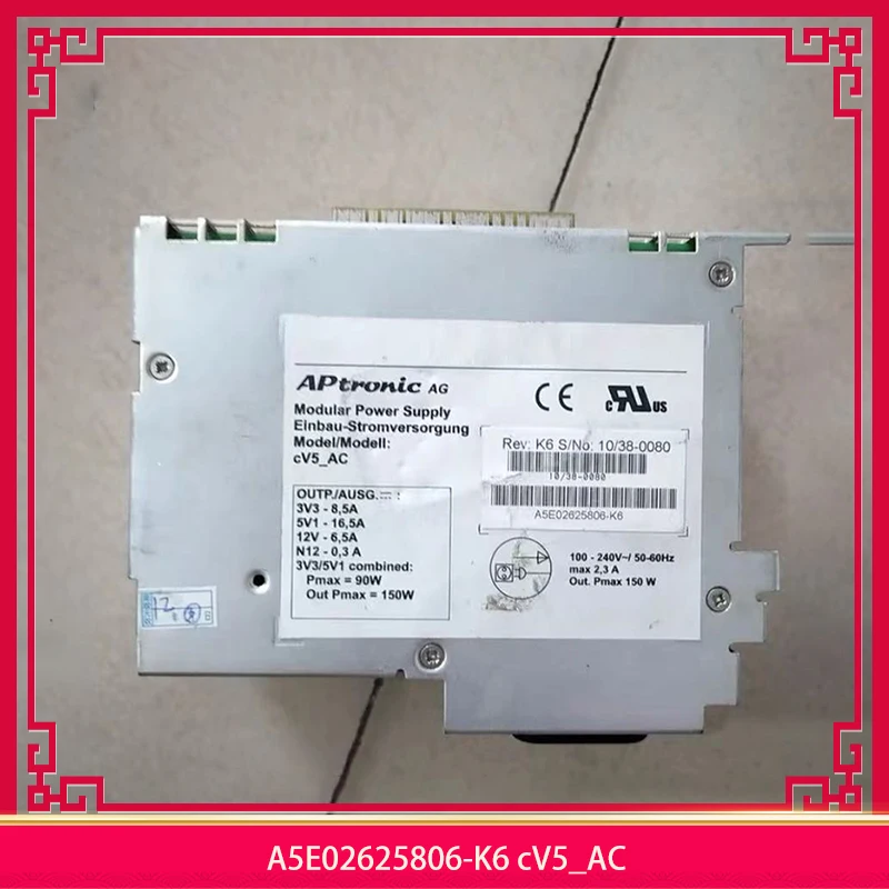 A5E02625806-K6 CV5_AC Ban Đầu Cho Siemens IPC Nguồn Điện Trước Khi Xuất Hàng Hoàn Hảo Thử Nghiệm