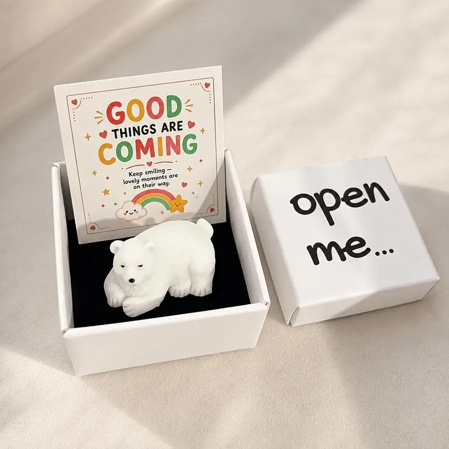 1/5/10/20/50/100pcs Charming Animal‑Inspired 2D Flat Otter Keychain, Pocket Hug Encouragement Card Included, Decor Pendant for D