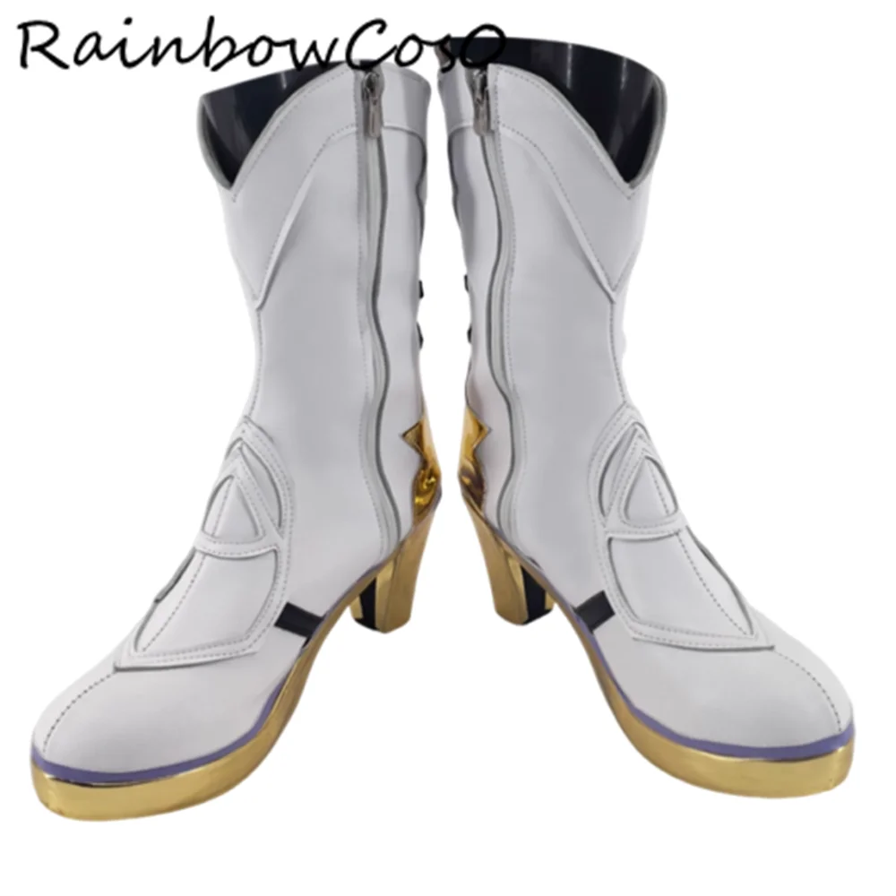 Elysia Honkai Impact Honkai: Star Rail Cosplay Shoes Boots Game Anime Party Halloween RainbowCos0 W5401
