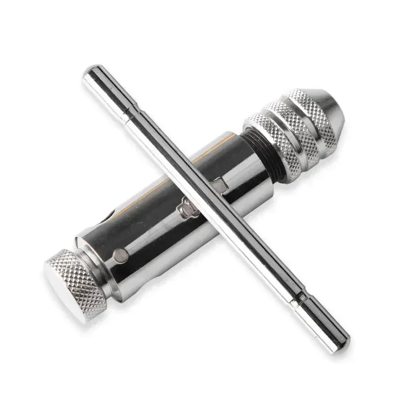 Ratchet Manual Thread Metal Drill Bit Tap M3 M4 M5 M6 M8 T Handle Wrench Hand Tools Screw Repair Kit Mechanical Workshop Tools