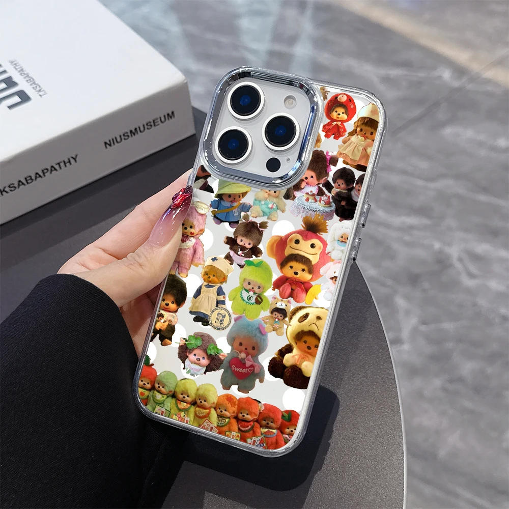 เคสโทรศัพท์ลายตุ๊กตา M-Monchhichis น่ารัก สำหรับ Samsung Galaxy A56 A36 A26 A06 A55 A35 A16 A06 A54 A34 A25 A24 A15 A14 4G 5G