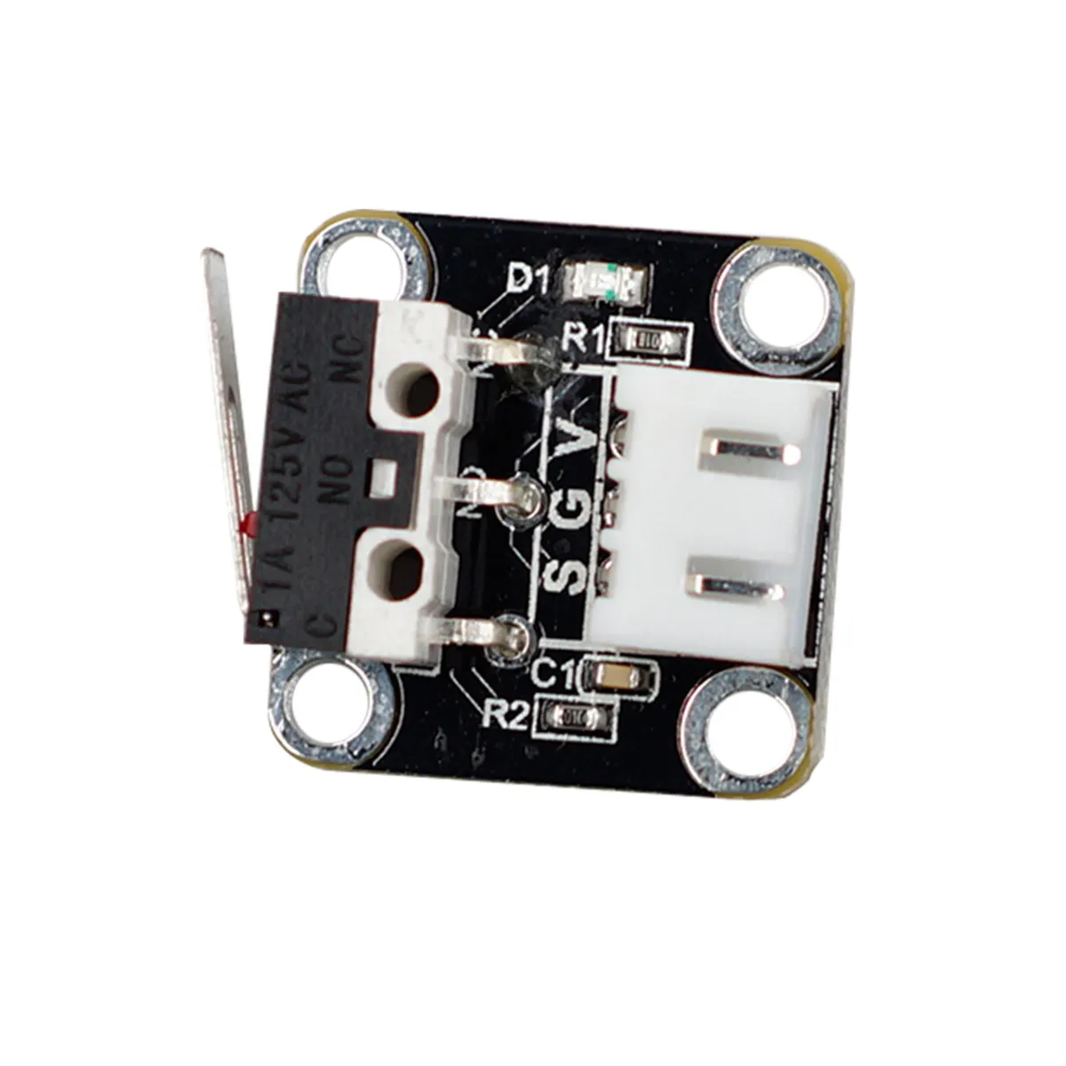 3Pcs Cr10 Constant on Mechanical Limit Switch with Trigger Indicator Light Plug and Play Endstop for 3D Printer Accessory