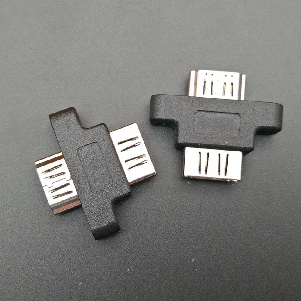 HDMI female head to standard HDMI male head adapter high-definition two-way link test adapter