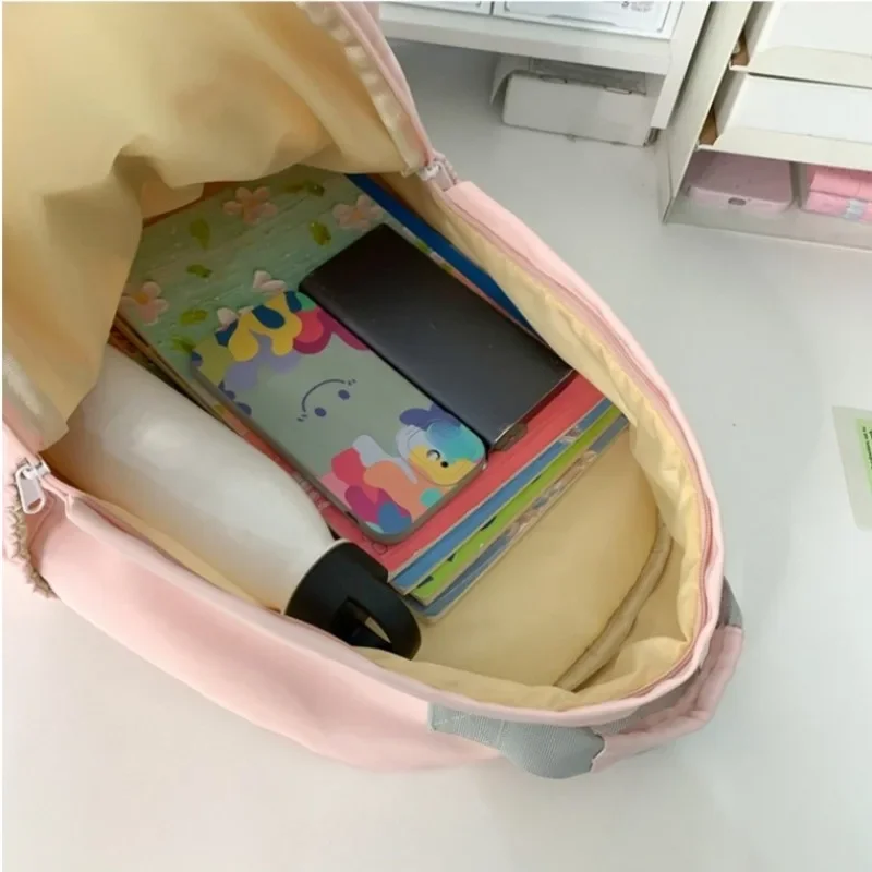 MINISO Sanrio Large Capacity Casual Backpack Cartoon HelloKitty Fashion Trend Travel Bag Girl Gift Multifunctional Waterproof