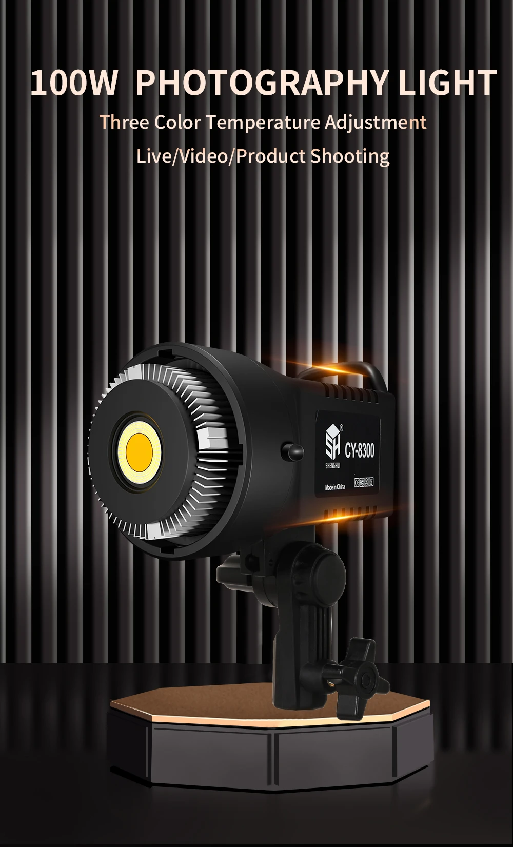Bowens Video Studio Kit 90/135W 220V Photography Light Dimmable Kit LED Lamp 2m Tripod Flash Studio Lighting 3000-6000K 3 Color