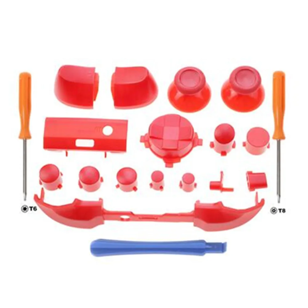 Replace Custom Keys Full Set Buttons For Xbox Series X S Controller Accessories DIY Color Full Set Button Repair Gamepad Parts