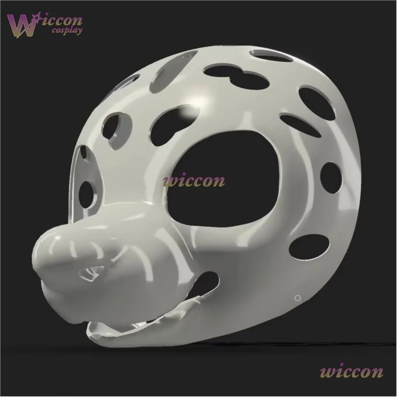 قاعدة رأس كيمونو Fursuit الموحدة Canidae قاعدة رأس شبه واقعية ملحقات Furry Fursuit طباعة ثلاثية الأبعاد