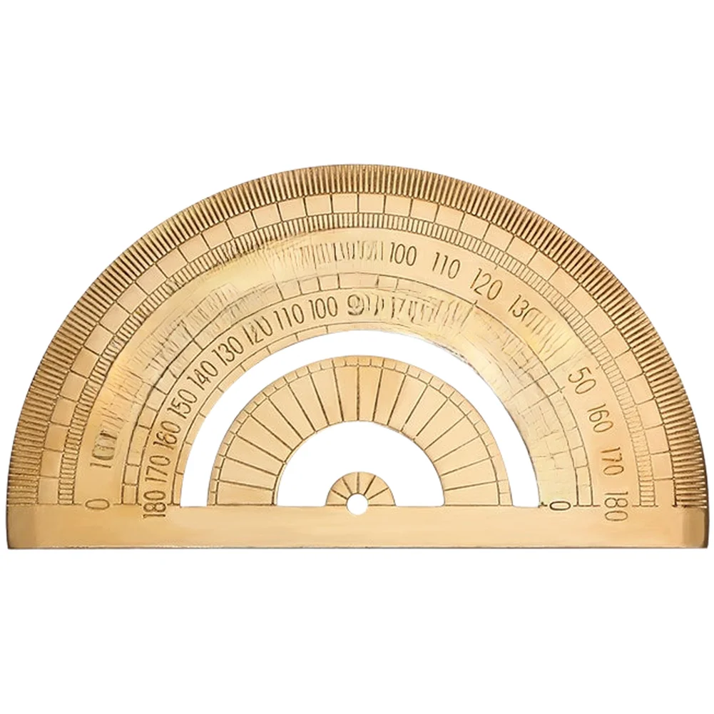 Portable Measure Metal Scale Precision Engraved Lines Long-lasting Durability Dual Measurement Scales For School Projects