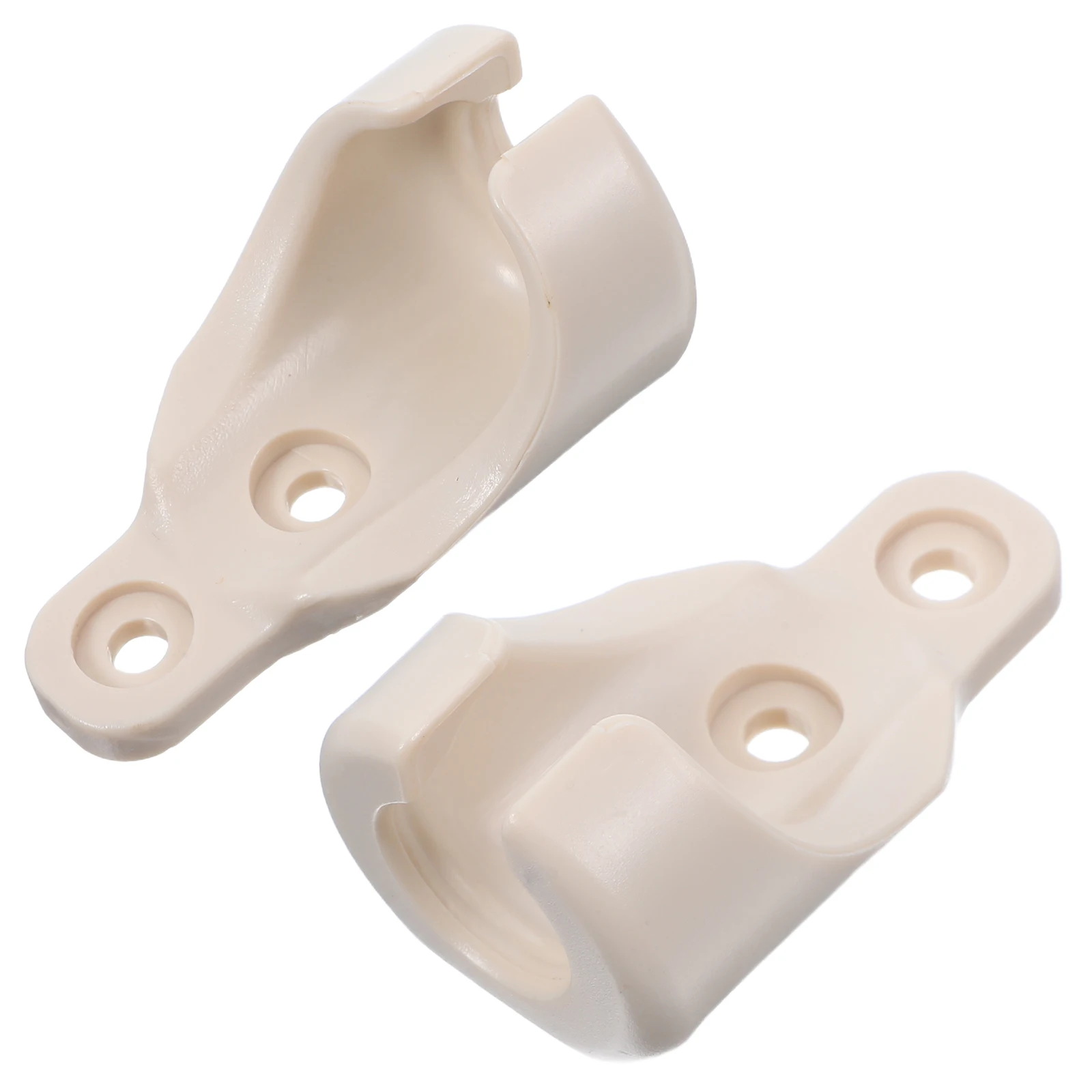 

2 Pcs Roller Blind Brackets Replacement Parts Elastic Rope Holders Plastic Fittings Blinds Accessories Sunshade Hardware