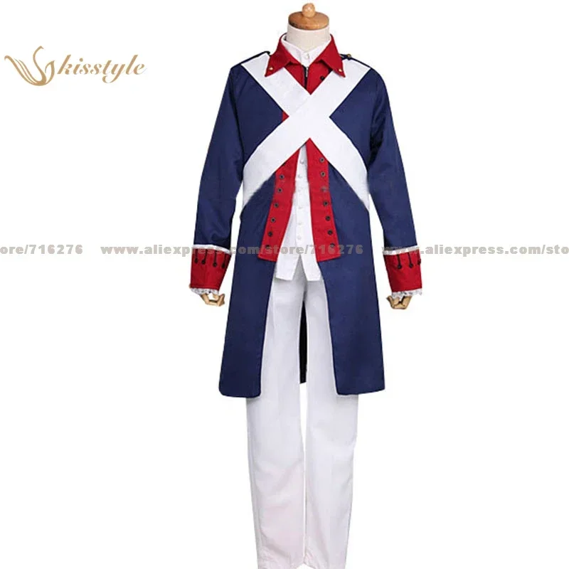 

Anime Hetalia: Axis Powers Alfred United States War Uniform Clothing Cosplay Costume,Customized Accepted