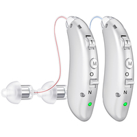 K&Fcoptee Hearing Aid miniHearing Amplifier Earphone USB Rechargeable Sound Collector Wireless Ear Aids For Elderly Moderate