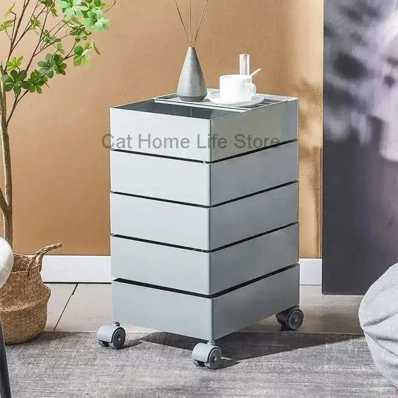 

Trolley With Wheels Storage Nails Esthetician Beauty 5-speed Cosmetic Salon Tray Spa Hairdresser Rollers Professional Medical