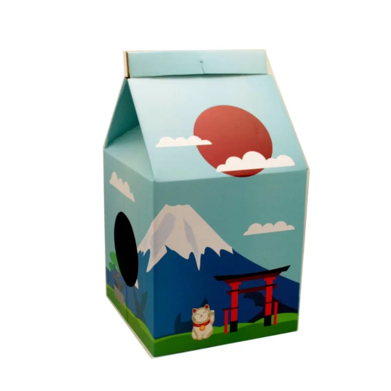 

Cat House Scratcher Vertical Cardboard Box Wear-resistant Cat Scrape Pet Box Litter Cat Accessories Toy Pet Furniture Supplies