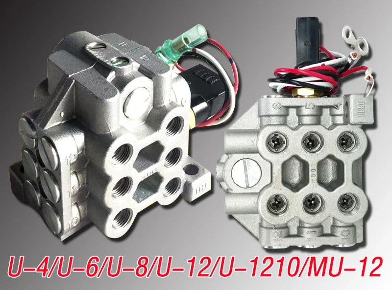 Punching progressive distributor U-4/6/8/12 Japanese IHI butter distributor U-1210 distribution valve MU-12