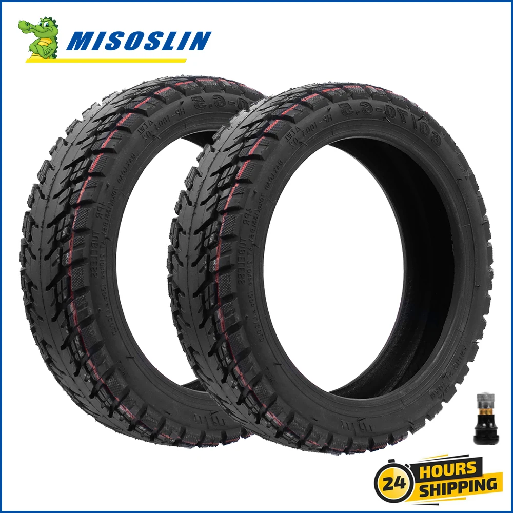 

10Inch Tubeless Tire for Ninebot Max G30/G30D G30E G30LP Electric Scooter Vacuum Tyres 60/70-6.5 Off-Road Explosion-Proof Wheel